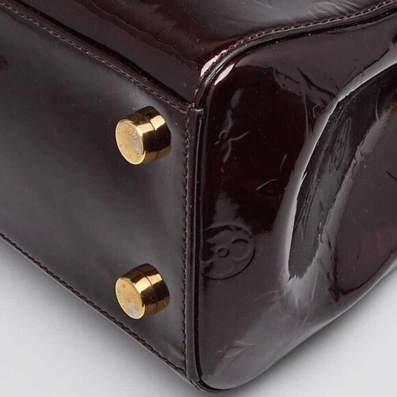 Louis Vuitton Amarente Monogram Vernis Brea MM Bag 620-042925 - Picture 4 of 11
